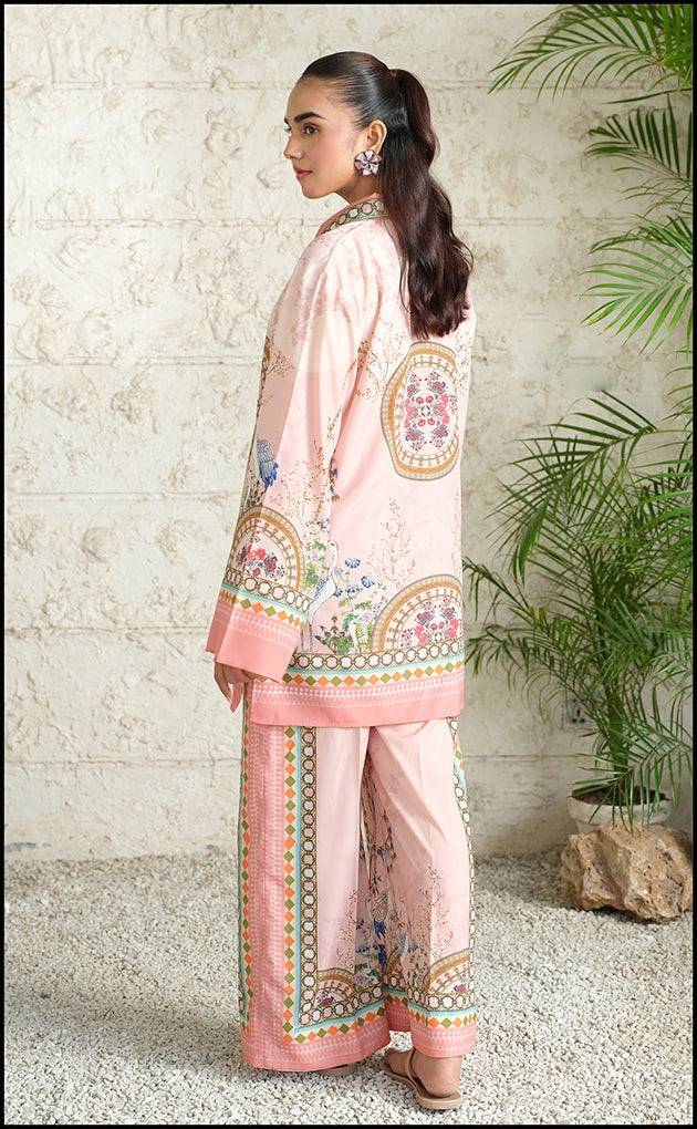 Peach Bloom Co Ord Set
