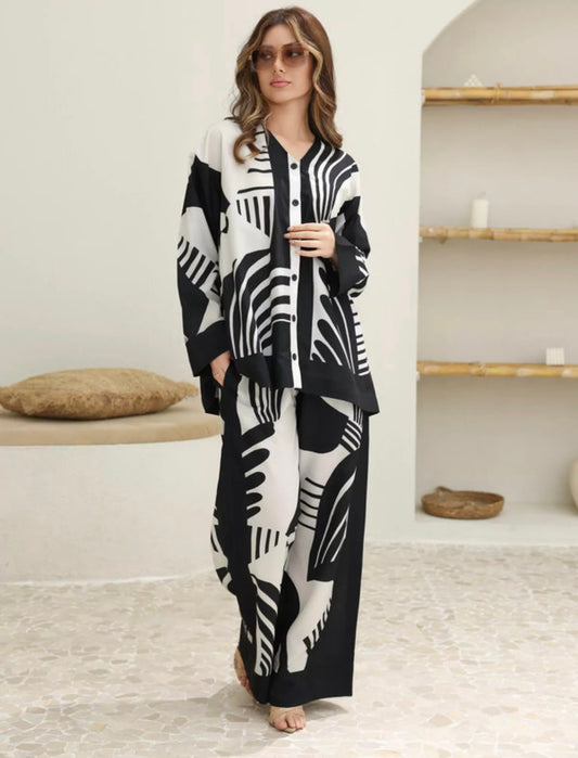 Kobra Black Co-ord Set