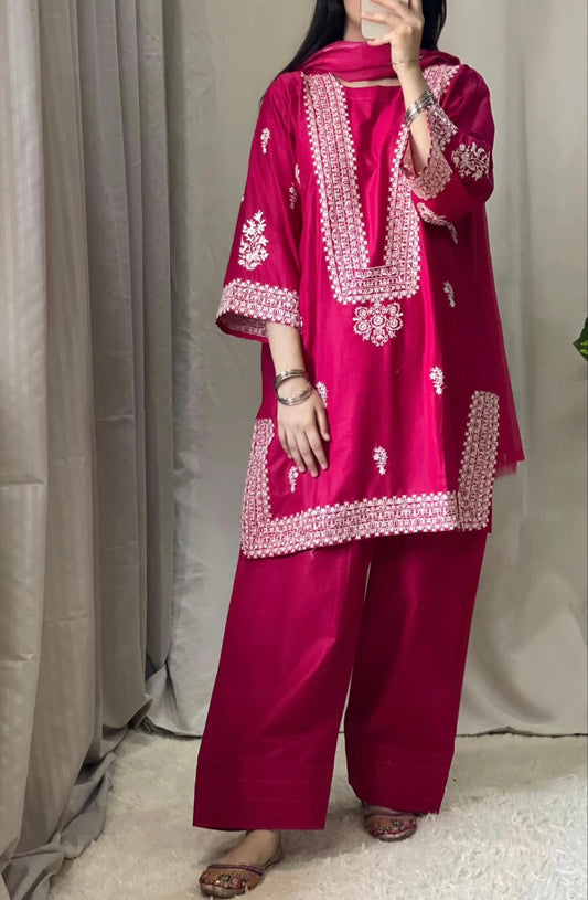 Lush Embroidery Lawn Suit