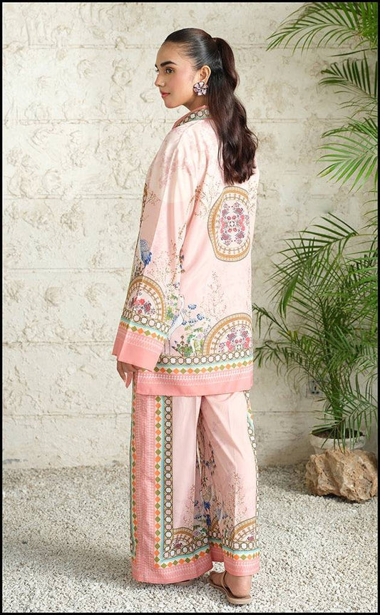 Peach Bloom Co Ord Set